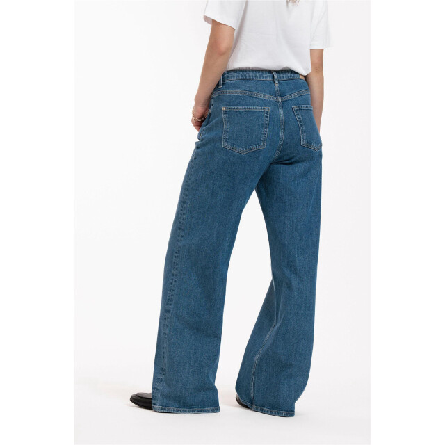 Studio Anneloes Lexie denim trousers blue denim 4105.35.0017 large