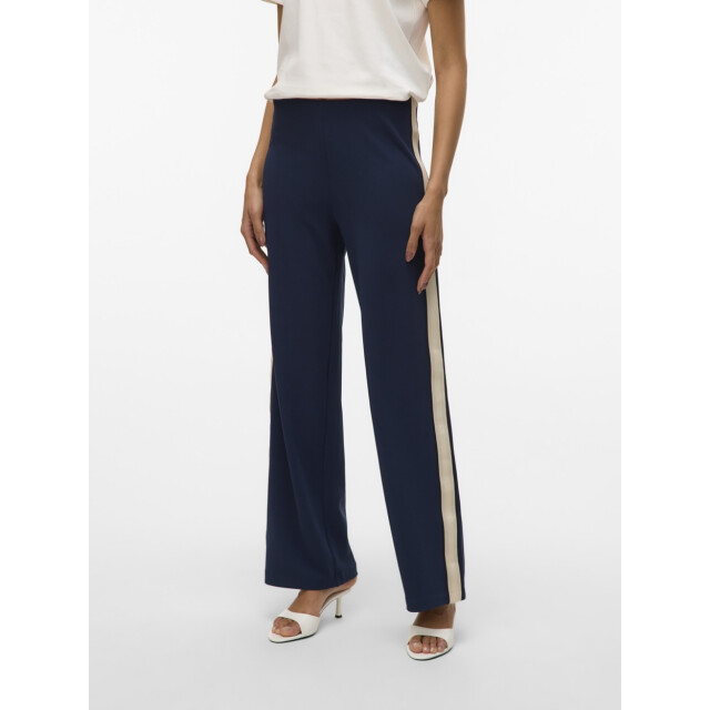 Vero Moda Vmberlin mw wide panel pants navy 4109.37.0012 large Vero Moda Vmberlin mw wide panel pants navy 4109.37.0012 large