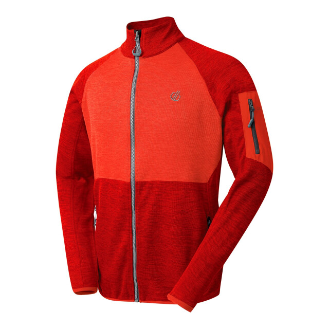 Dare2b Heren torrek fleece top UTRG10702_dangerredsevillered large