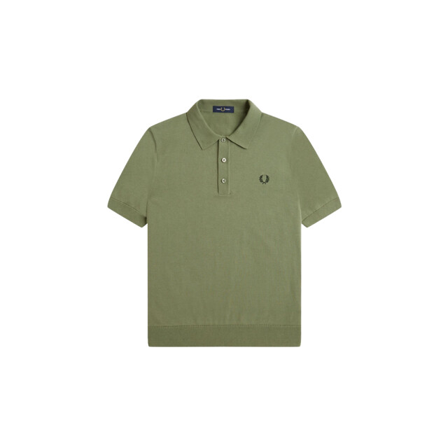 Fred Perry Cotton knitted shirt 110.40.0311 large