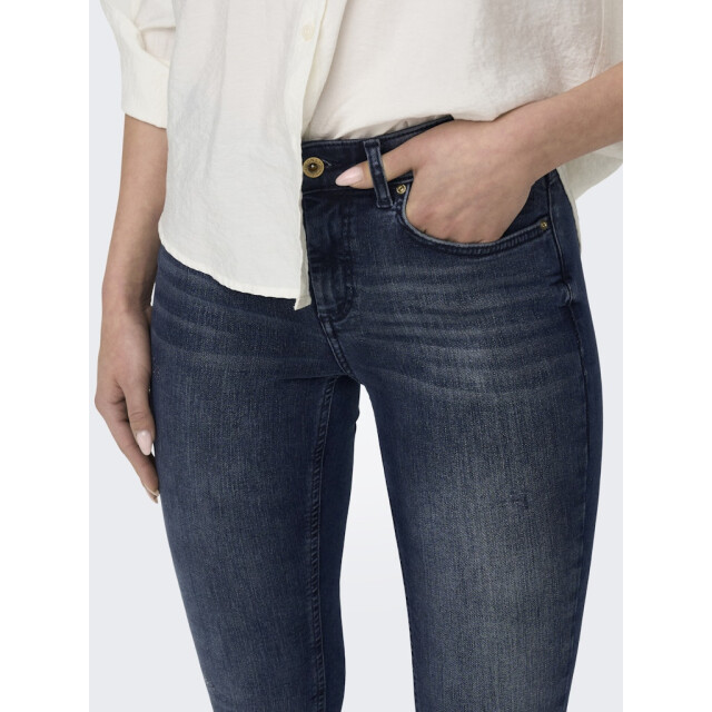 Only Onlblush life mid sk ank raw rea409 blue denim 4101.35.0147 large