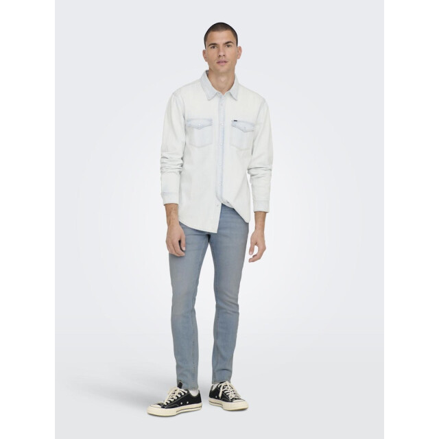 Only & Sons Onsloom slim light blue 4924 jeans blue denim 5102.35.1414 large