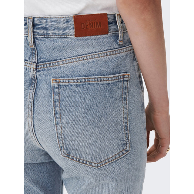 Only Onlbillie ex hw straight slit jns d blue denim 4103.35.0073 large