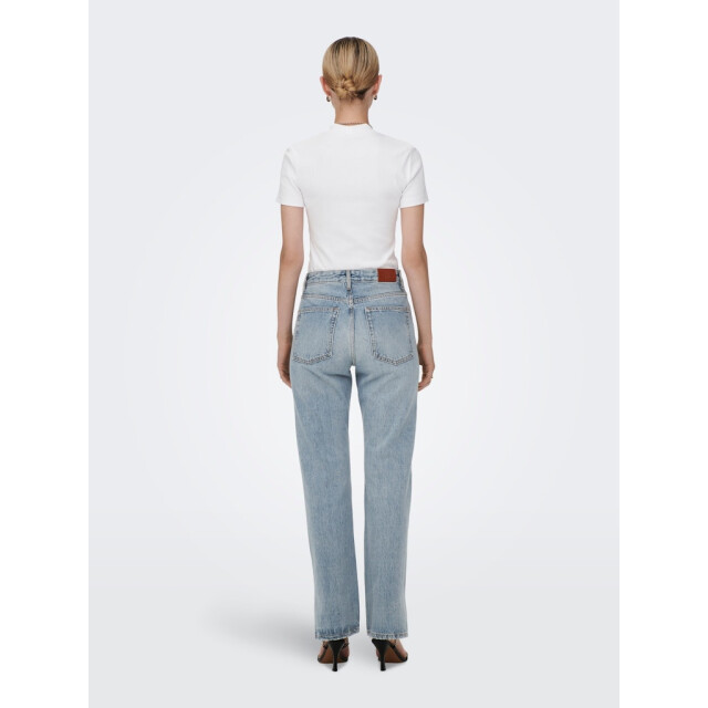 Only Onlbillie ex hw straight slit jns d blue denim 4103.35.0073 large
