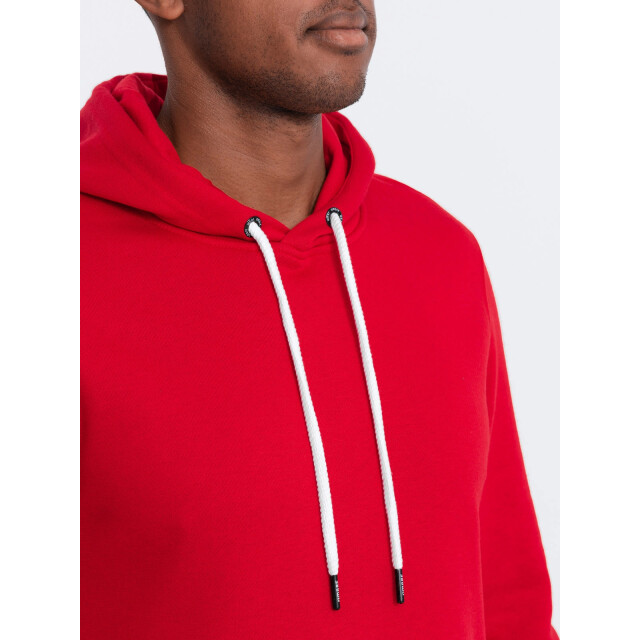 Ombre heren hoodie rood brick basic 9253-B979 large