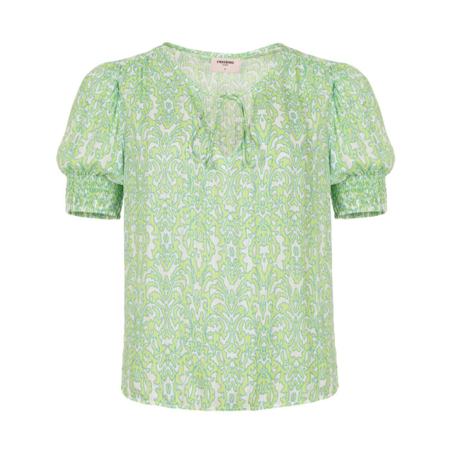 Freebird Top korte mouw tulip wv-mojito-v Freebird Icons Top korte mouw Tulip Wv-Mojito-V large