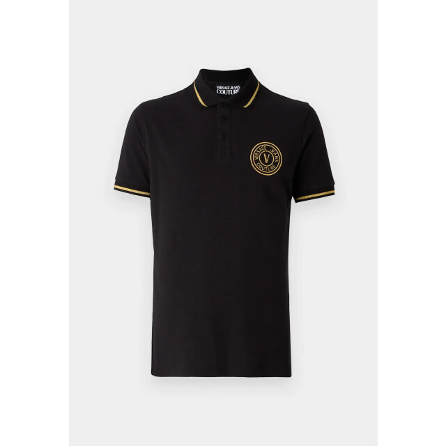 Versace Jeans Versace jeans couture embro polo gold slim fit 158219166 large Versace Jeans Versace jeans couture embro polo gold slim fit 158219166 large