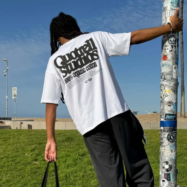Quotrell Puff studio tee white 158216821 large
