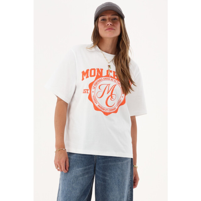 My Jewellery Te t-shirt met oranje mon - 4339.01.0003 large
