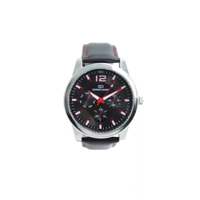 Giorgio & Dario herenhorloge rood analoog GD220208RED-1 large