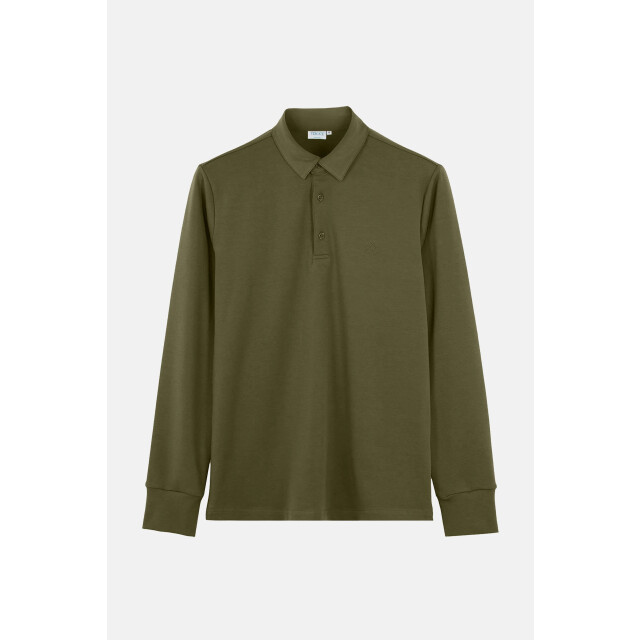 Vercate Strijkvrij poloshirt olijfgroen PC-PS-OL-3 large
