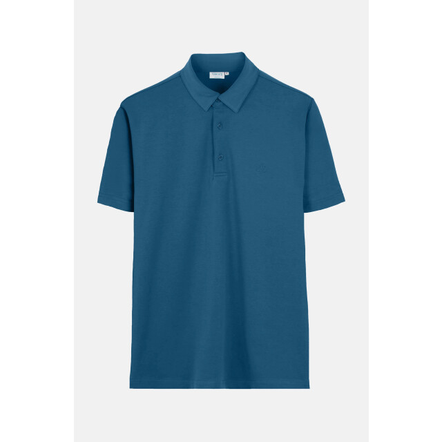 Vercate Strijkvrij poloshirt royal blue PC-PS-SS-BL-3 large