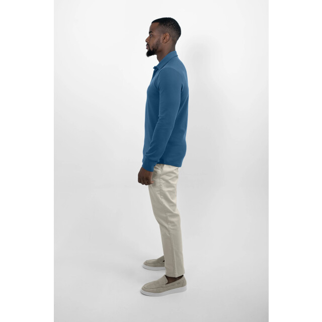 Vercate Strijkvrij poloshirt royal blue PC-PS-BL-3 large