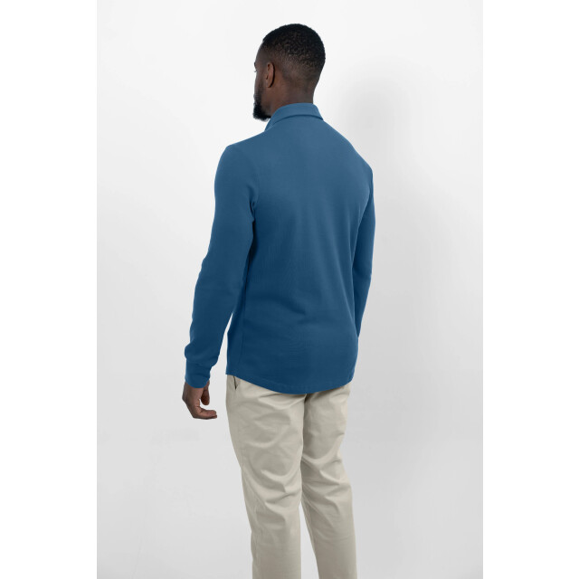 Vercate Strijkvrij poloshirt royal blue PC-PS-BL-3 large