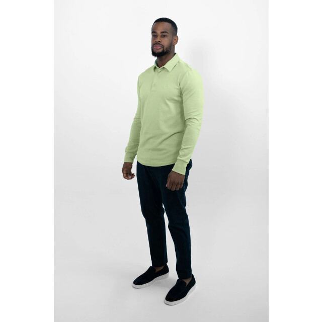 Vercate Strijkvrij poloshirt green lemon PC-PS-LE-3 large