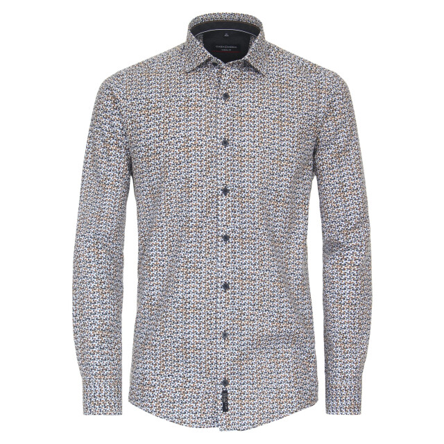 Casamoda Heren overhemd 434164900 100 blue Overhemd 434164900 100Blue large