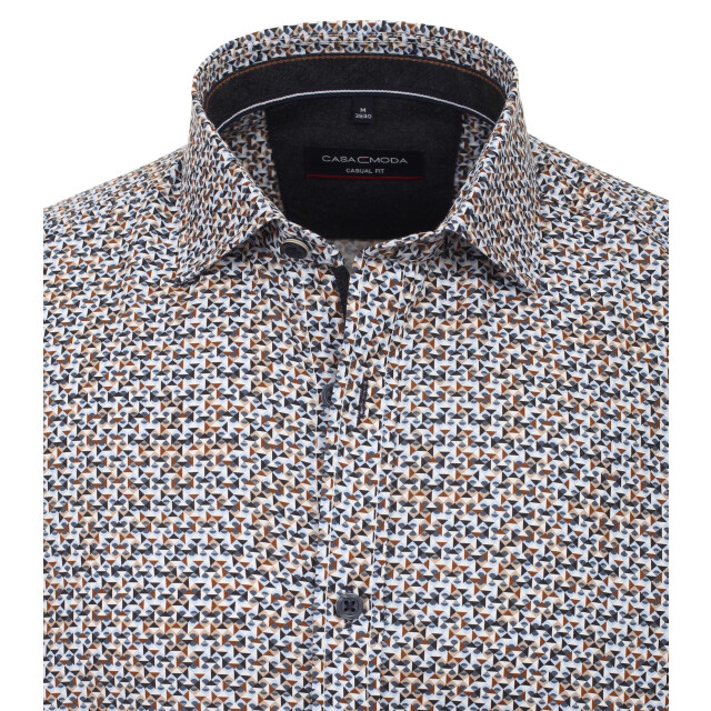 Casamoda Heren overhemd 434164900 100 blue Overhemd 434164900 100Blue large