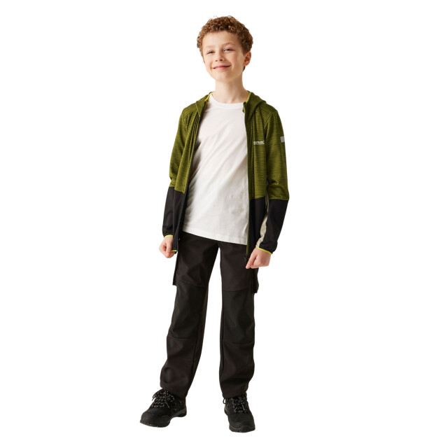Regatta Kinder/kinder prenton iii jas UTRG11985_nephritegreenblack large