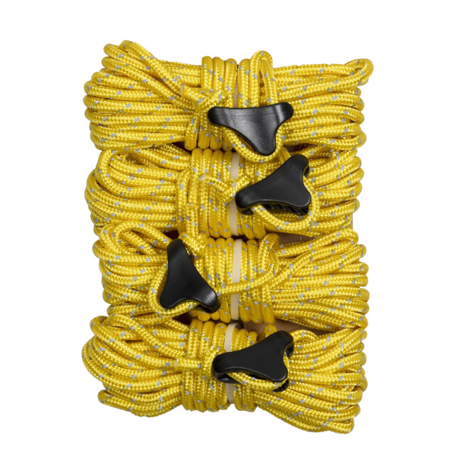 Trespass Garrow scheerlijnen & spanners (set van 4) UTTP6336_yellow large