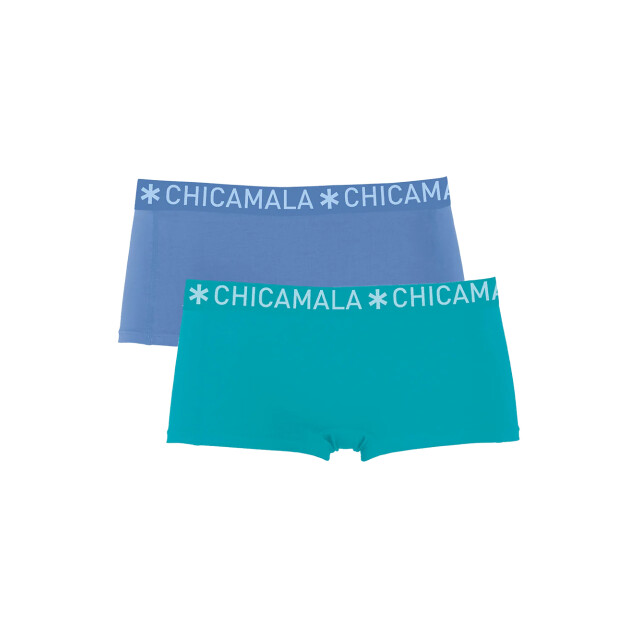 Muchachomalo Meisjes 2-pack boxershorts U-SOLID1215-55J large