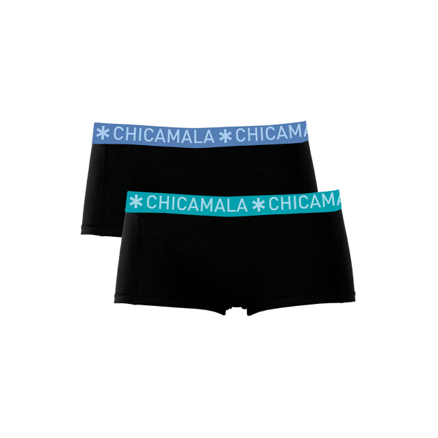 Muchachomalo Meisjes 2-pack boxershorts U-SOLID1215-65J large