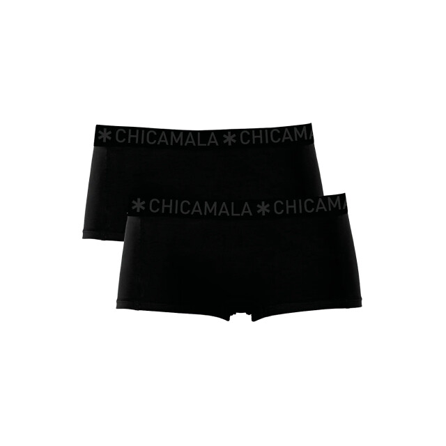 Muchachomalo Meisjes 2-pack boxershorts U-SOLID1215-67J large