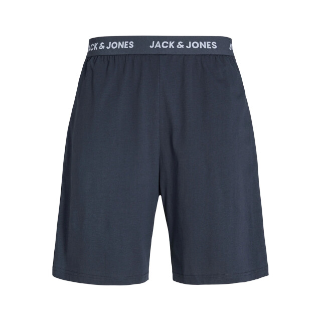 Jack & Jones Jongens korte shortama pyjamaset jacomaha ronde hals grijs/donkerblauw 12277872-Vapor Blue large