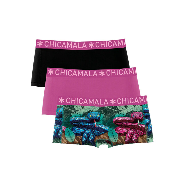 Muchachomalo Meisjes 3-pack boxershorts U-SNAKE1215-03J large