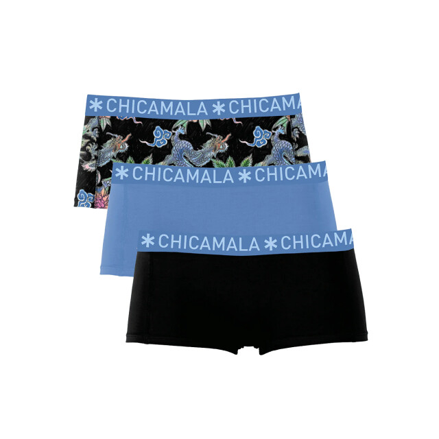 Muchachomalo Meisjes 3-pack boxershorts U-DRAGON1215-03J large
