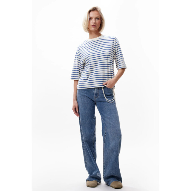Catwalk Junkie 2503020203 loose fit striped tshirt 2503020203 Loose fit striped Tshirt large
