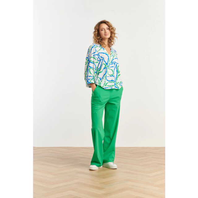 Smashed Lemon 25233 wijde broek van travel kwaliteitfel | 8720331343752 large