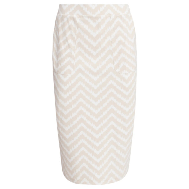 Smashed Lemon 25251 zigzag print koker roktravelkwaliteit | 8720331345657 large