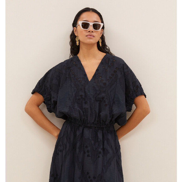By-Bar Amsterdam Mabel mist blouse midnight 25512005-856 large