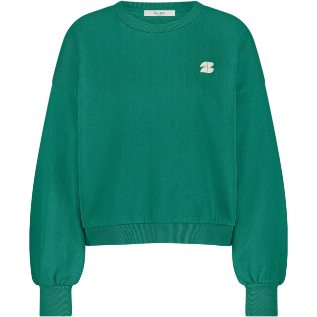 By-Bar Amsterdam Bibi dictionary big sweater peackock green 25518907-427 large By-Bar Amsterdam Bibi dictionary big sweater peackock green 25518907-427 large