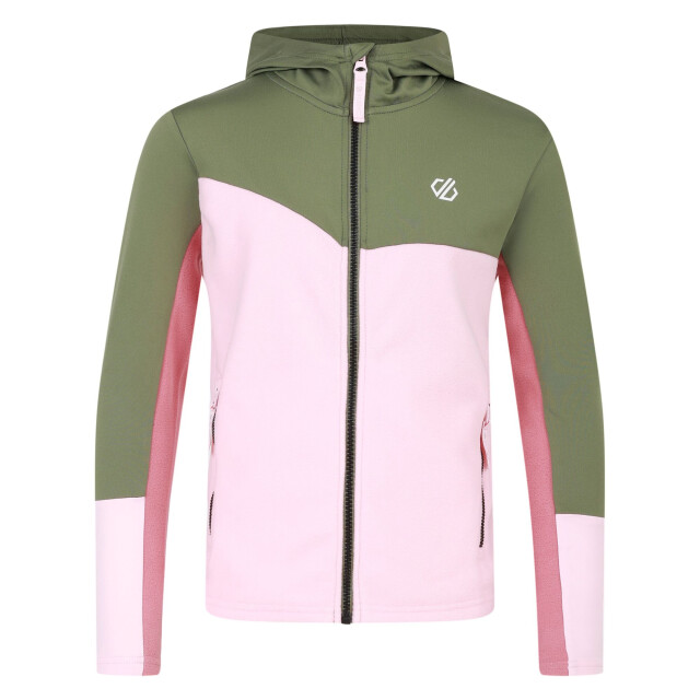 Dare2b Kinder/kids thriving iii core stretch midlayer UTRG11127_crystalroseolivinegreen large Dare2b Kinder/kids thriving iii core stretch midlayer UTRG11127_crystalroseolivinegreen large