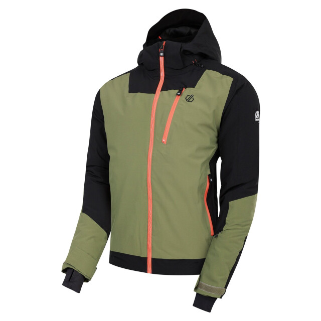 Dare2b Heren halfpipe ii ski jacket UTRG11338_blackolivinegreen large Dare2b Heren halfpipe ii ski jacket UTRG11338_blackolivinegreen large