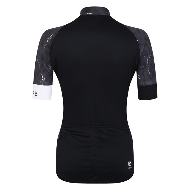 Dare2b Dames follow through fietstrui met luipaardprint UTRG8673_blackblack large