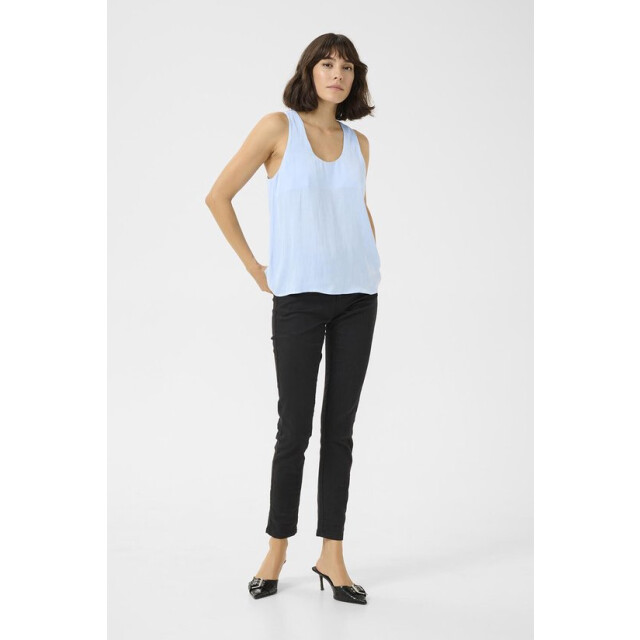 KAFFE Kaallie top 10509832 soft chambray 10509832 soft chambray large