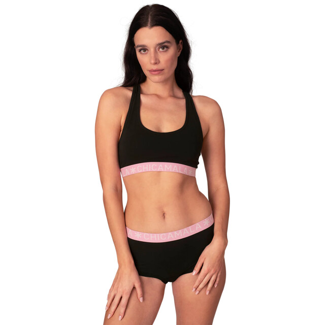 Muchachomalo Dames 2-pack boxershorts U-MOTH1215-02 large