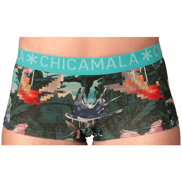 Muchachomalo Dames 2-pack boxershorts U-PIXELBIRD1215-01 large