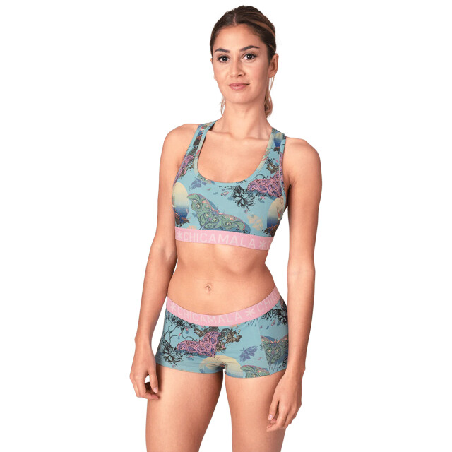 Muchachomalo Dames 3-pack boxershorts U-MOTH1215-03 large