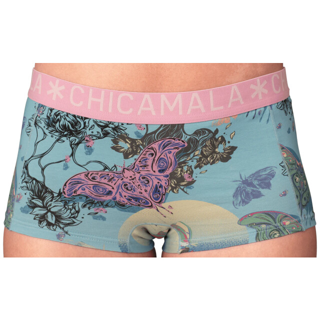 Muchachomalo Dames 2-pack boxershorts U-MOTH1215-01 large