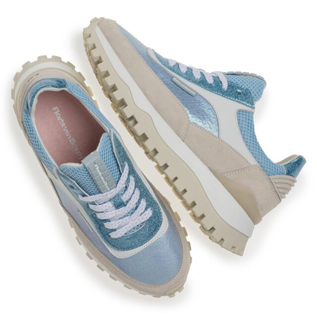 Floris van Bommel SFW-10100 Sneakers Blauw SFW-10100 large