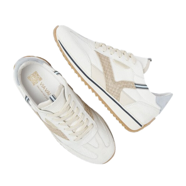 Via Vai 62232-01 Mikki Ruby Sneakers Wit 62232-01 Mikki Ruby large