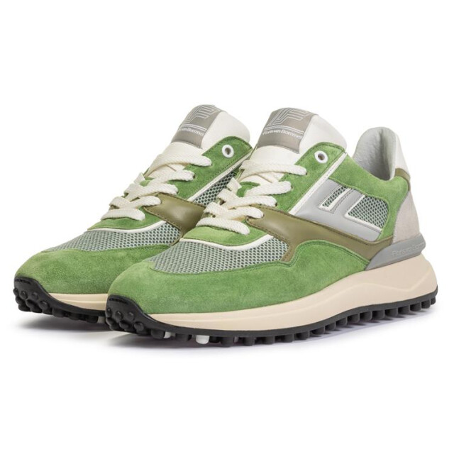 Floris van Bommel SFM-10223 Sneakers Groen SFM-10223 large