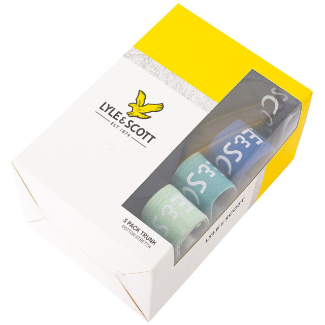 Lyle and Scott Miller 5-pack boxers LS5UW005-699-M large