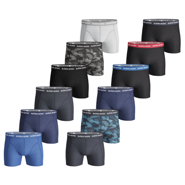 Björn Borg 12-pack boxers mix 9999-1024-12P-M large