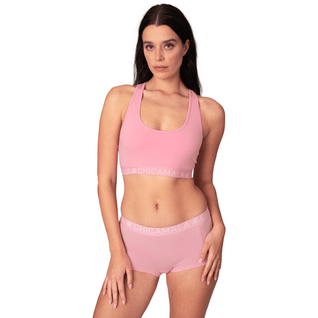 Muchachomalo Dames 2-pack boxershorts U-SOLID1215-63 large