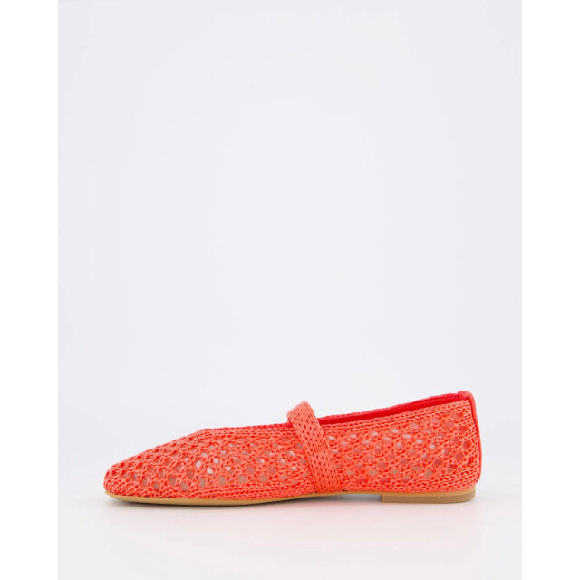 Gibaldi Dames raffia ballerina YTA041-RED large
