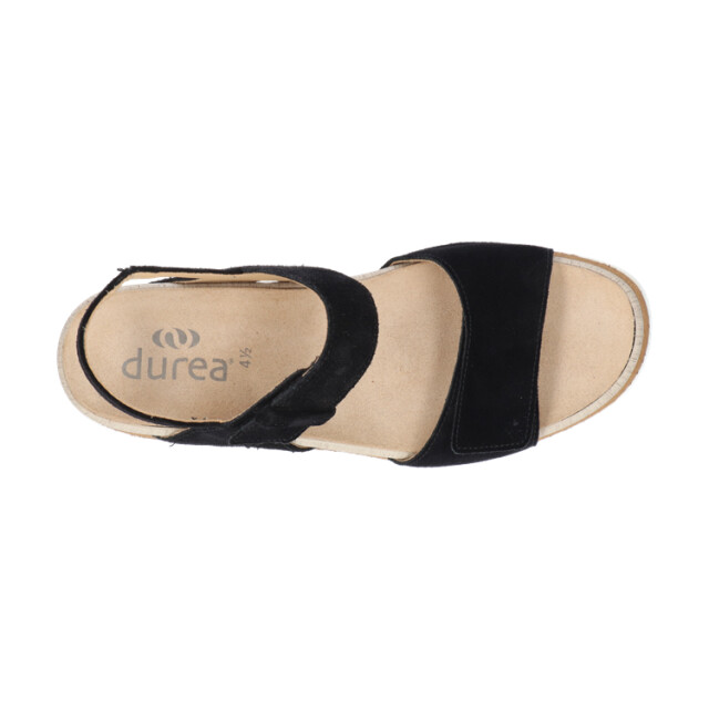 Durea 7417 792 7448 E Sandalen Zwart 7417 792 7448 E large